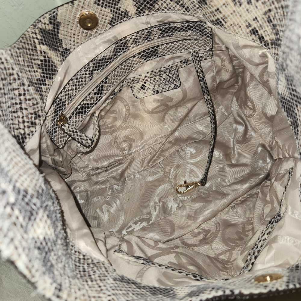 Michael Kors Python Hobo Bag - Picture 6 of 7
